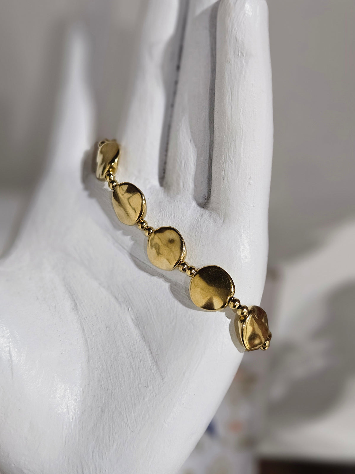 Golden Pebble Bracelet