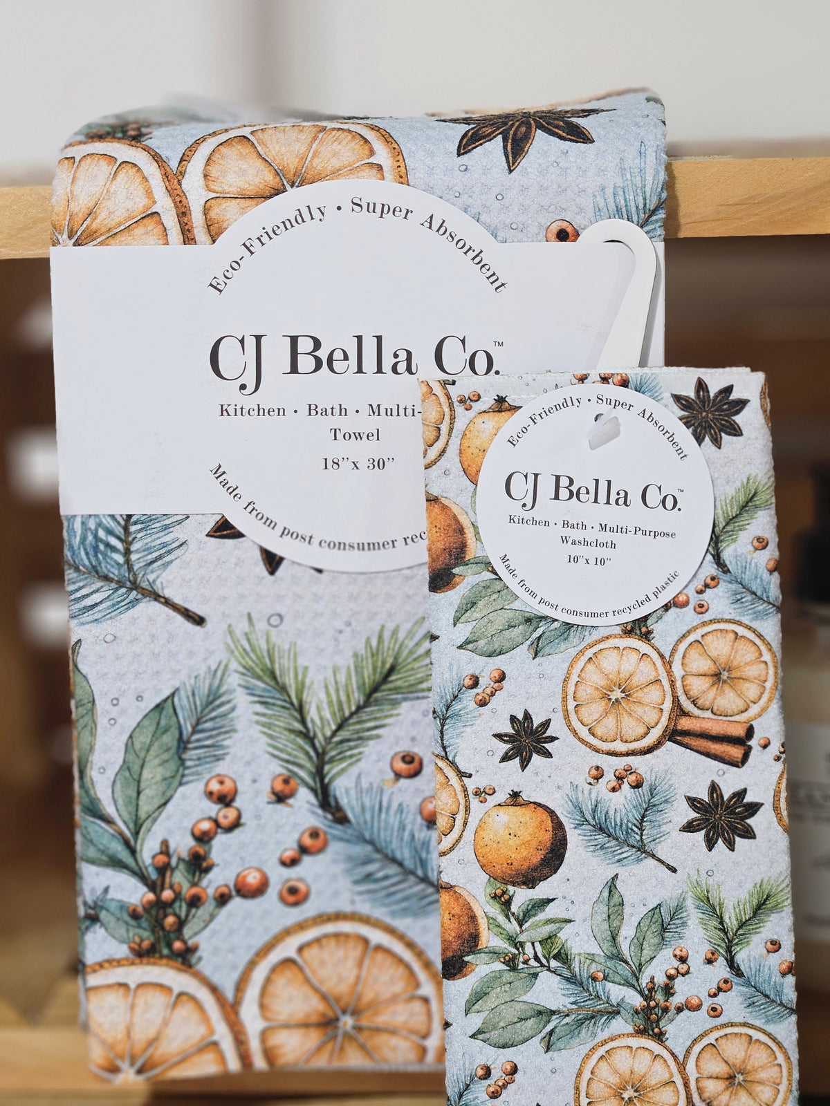 Christmas Spice Eco Friendly Towel