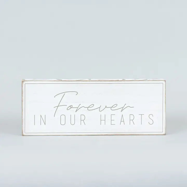 10.25x4x1.5 Wooden Brick Sign