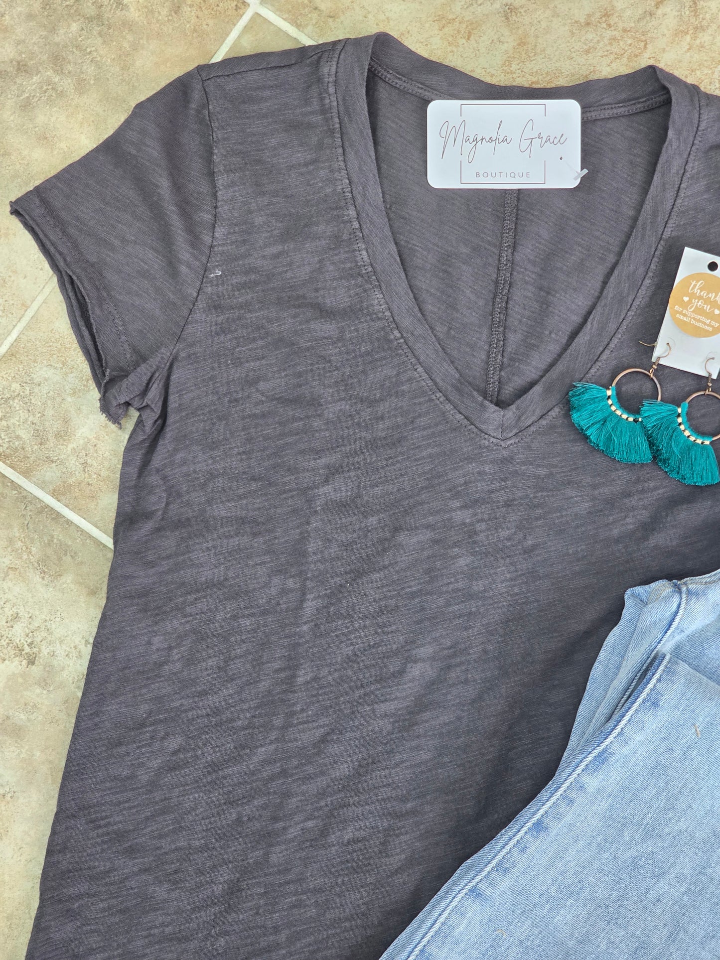 Classic Raw Trim Tee