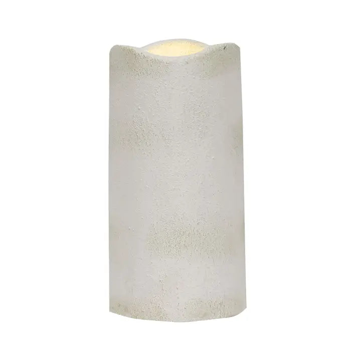 White Cement Timer Pillar