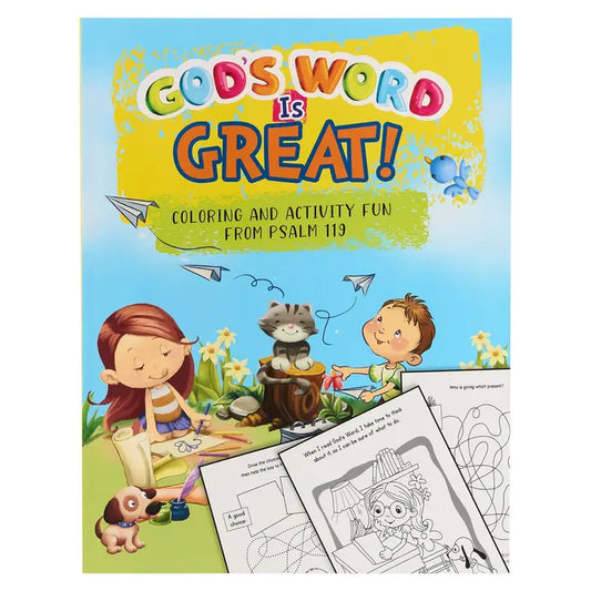 Gods Word Is Great Activity Book