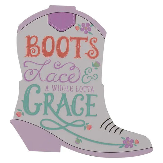 Boots Lace Grace Magnet