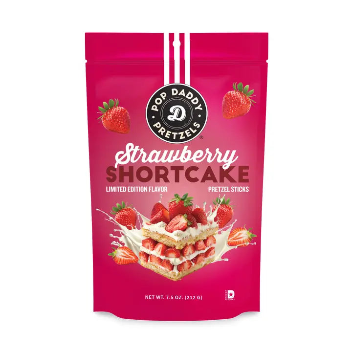 Strawberry Shortcake Pop Daddy Pretzels