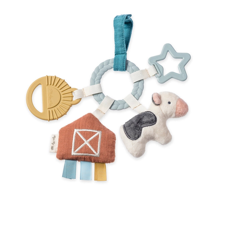 Bitzy Busy Ring Teeter Activity Toy