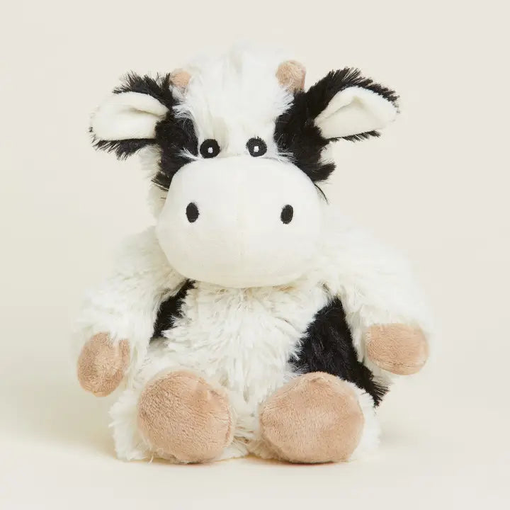 Black and White Cow Warmies Junior