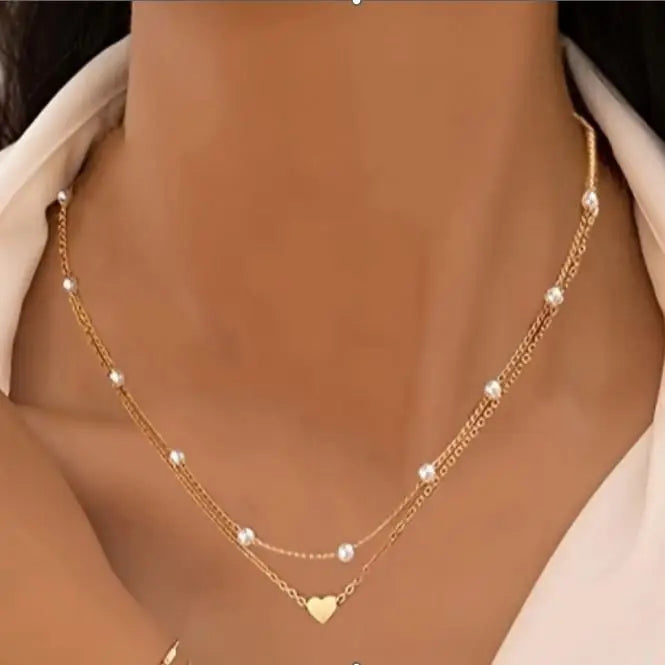 18K Layered Necklace