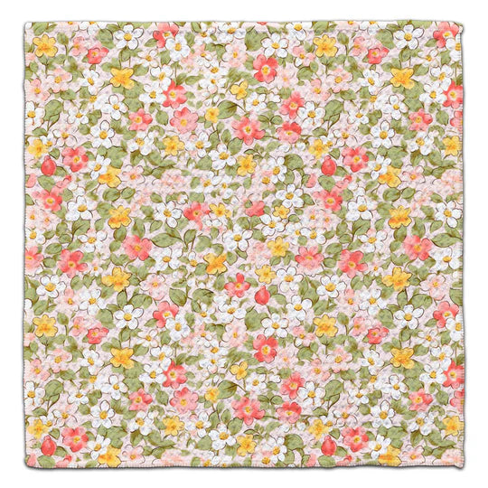 Forget Me Nots Eco-Friendly Washcloth