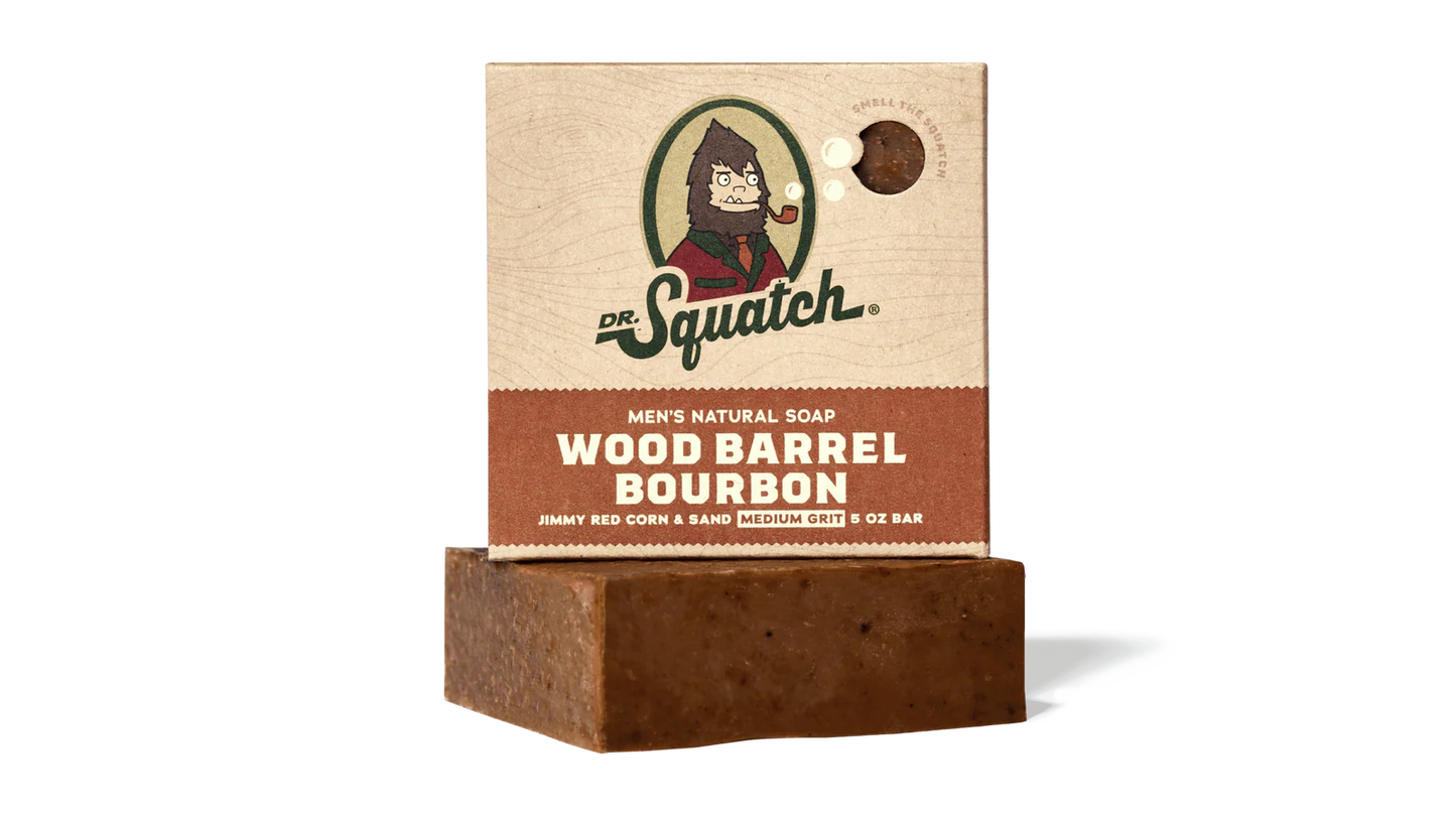 Wood Barrel Bourbon Soap