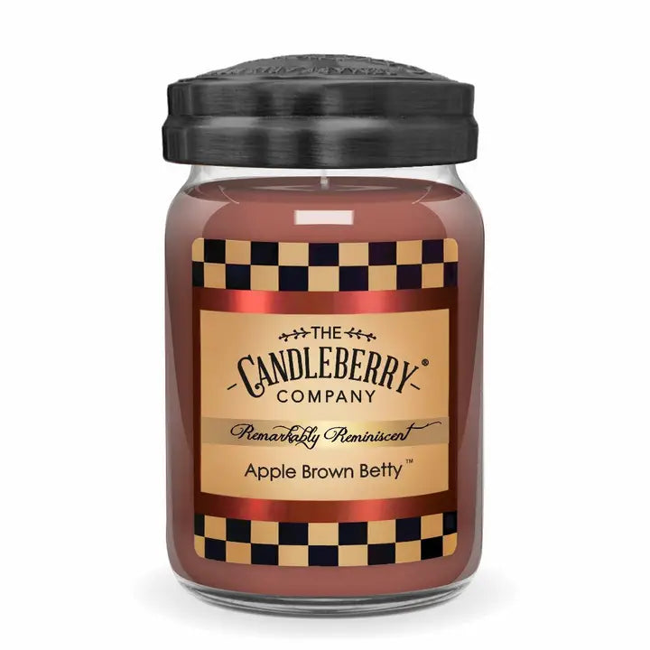 Apple Brown Bettyโข, Large Jar Candle