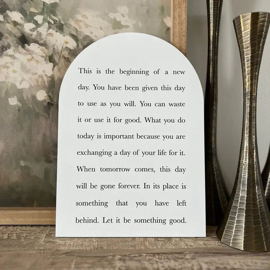 This is the Beginning Arch