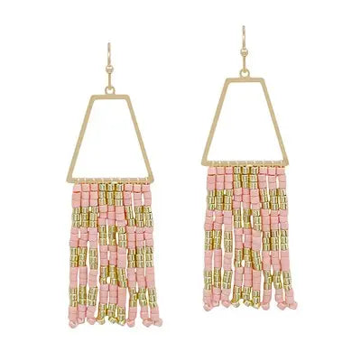 Ram Pink Earrings
