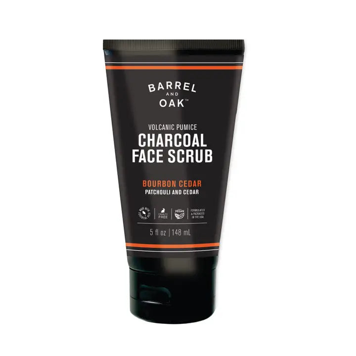Volcanic Pumice & Charcoal Face Scrub
