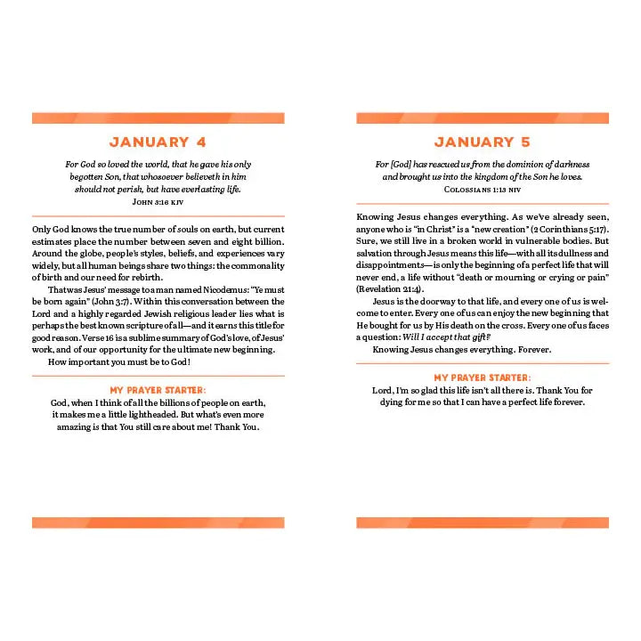 Jesus Each Day For Teen Guys