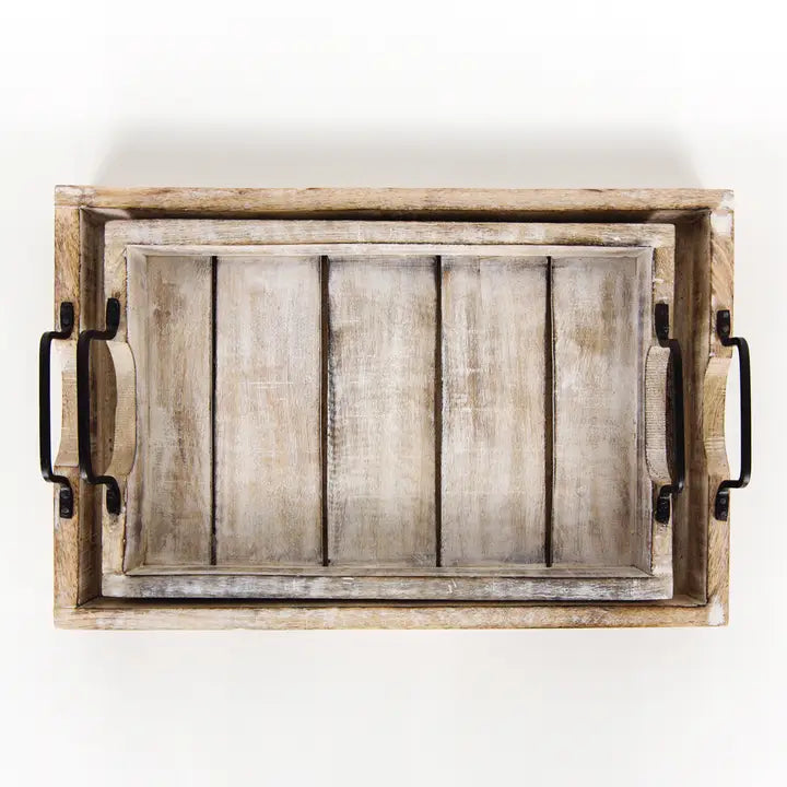 Wooden Nesting Trays