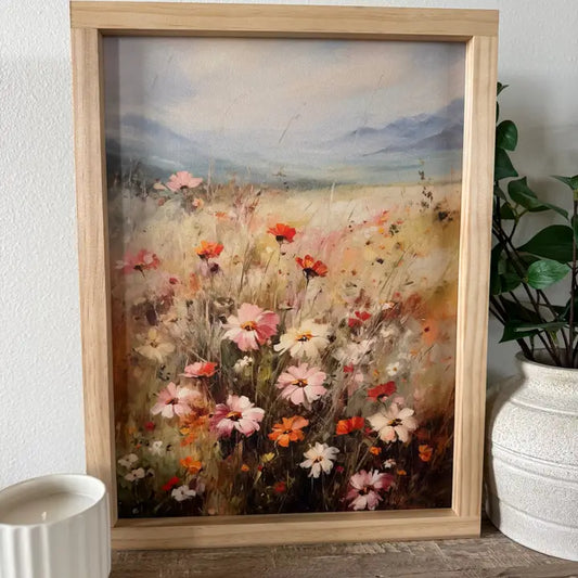 Pink Summer Vintage 13x17"