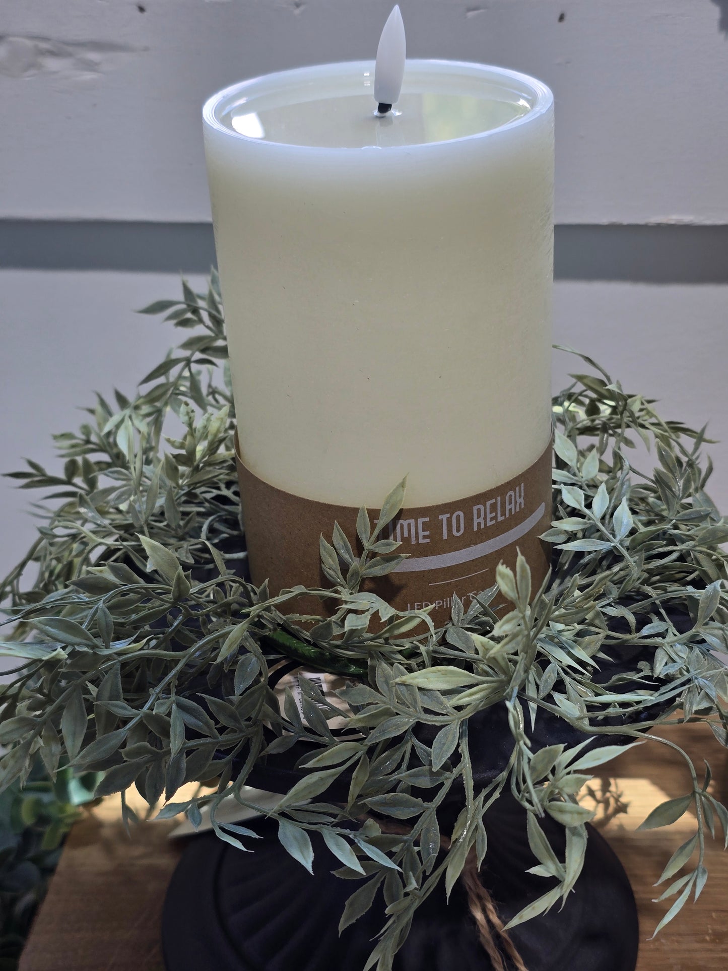 12in Mini Fiscus Candle Ring