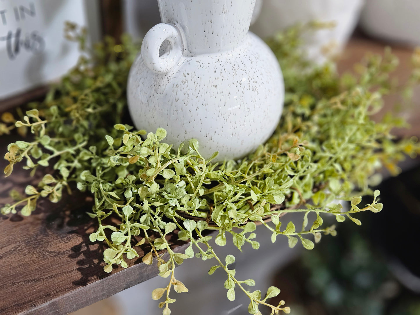Baby's Grass Candle Ring