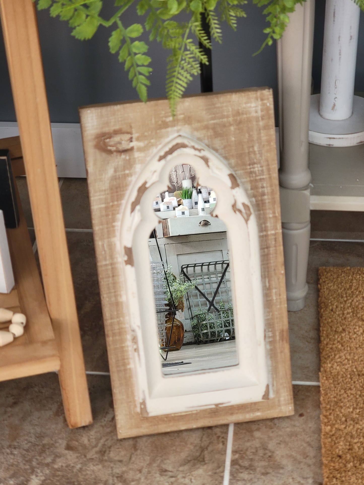 Single Panel Square Mirror