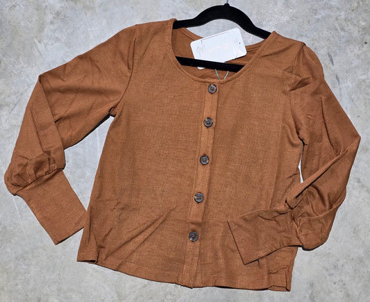 Kids Button Top