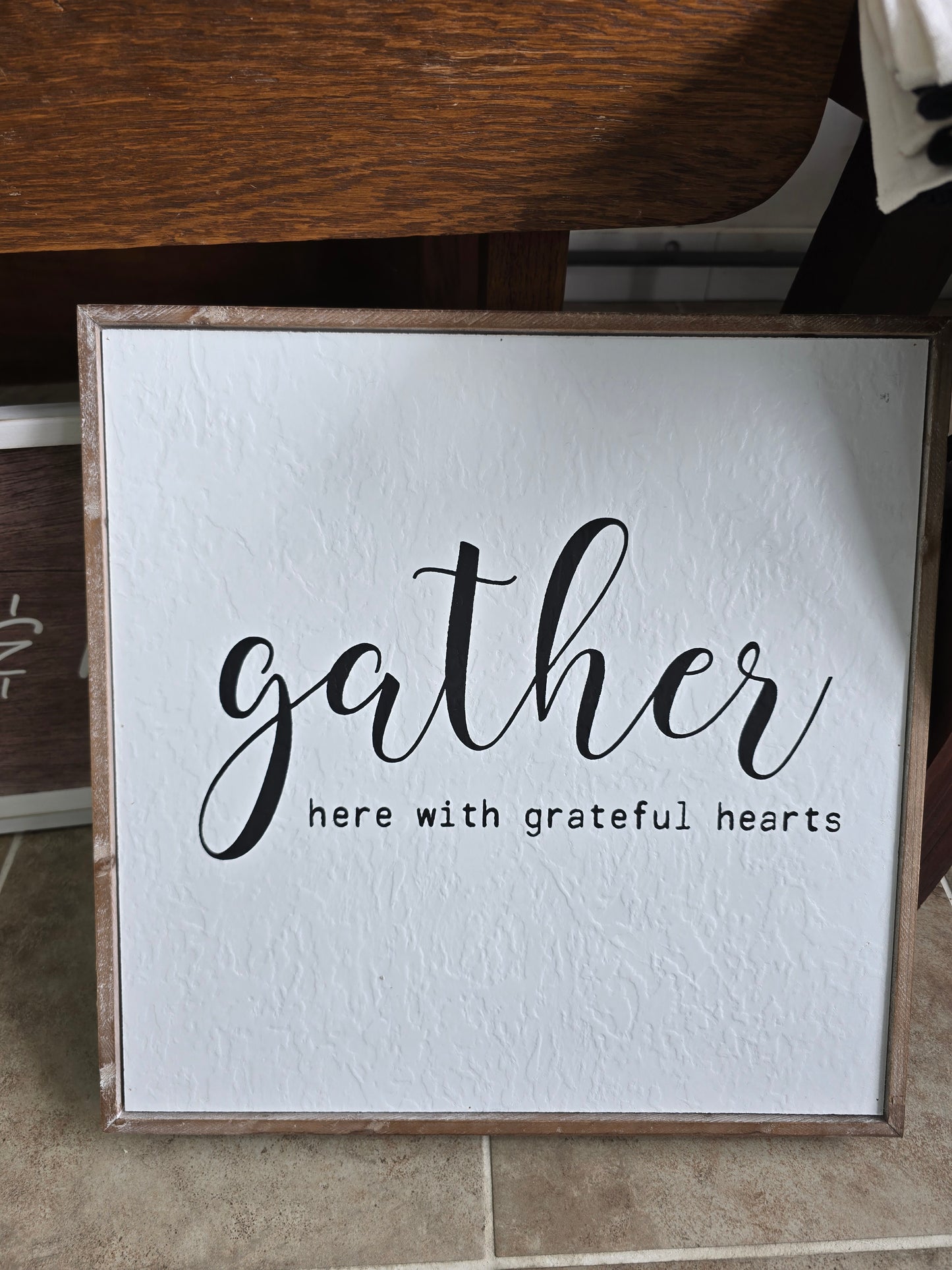 Gather Sign