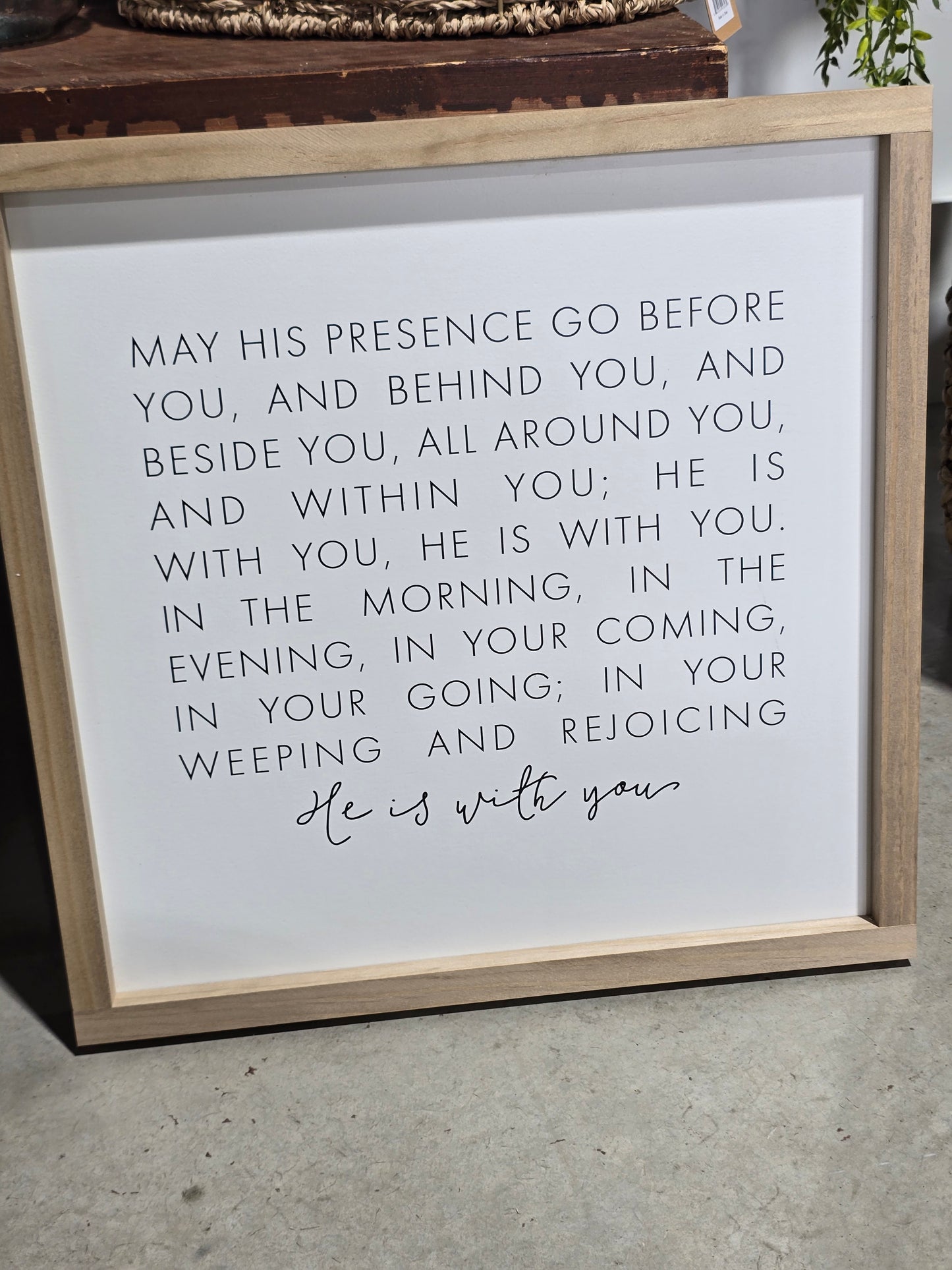 17x17 The Blessing