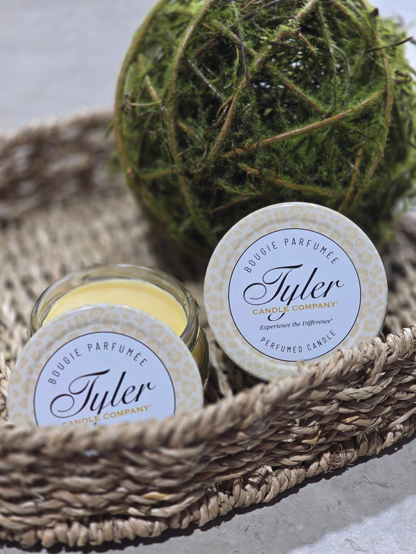 3.4oz Tyler Candle-FLEUR DE LIS