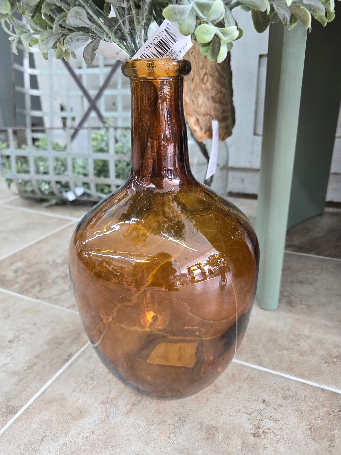 Amber Vase