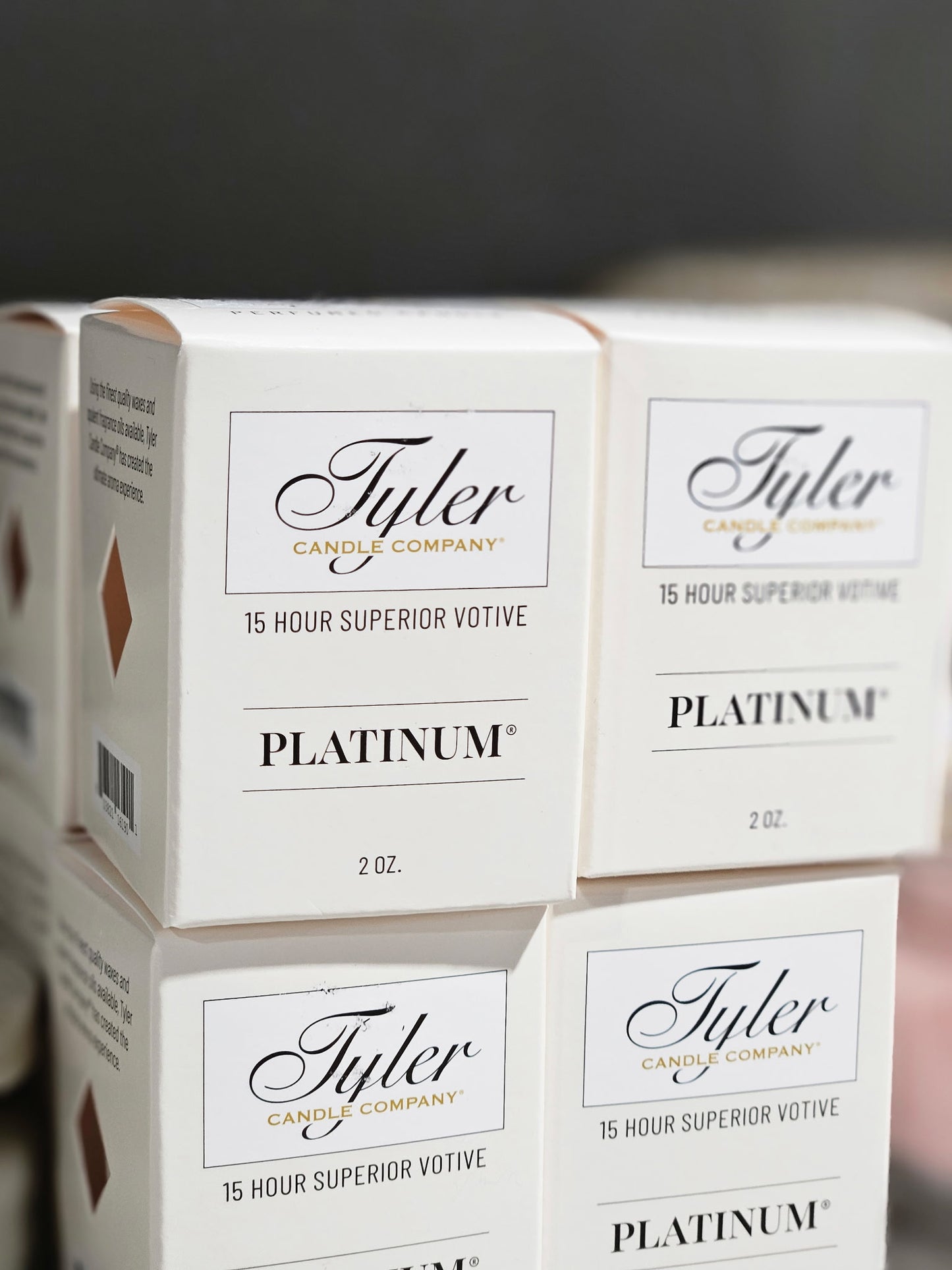 Tyler Candle Votive-PLATINUM