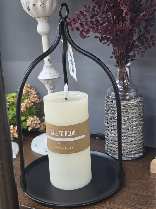 Medium Metal Open Lantern