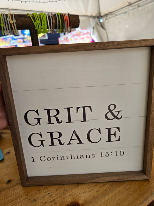 Grit & Grace Sign