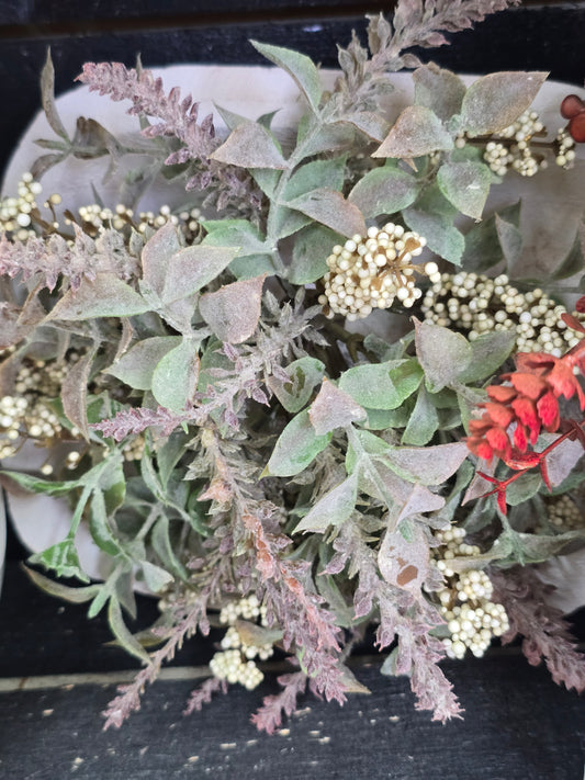 10" Autumn Herbs Half Sphere