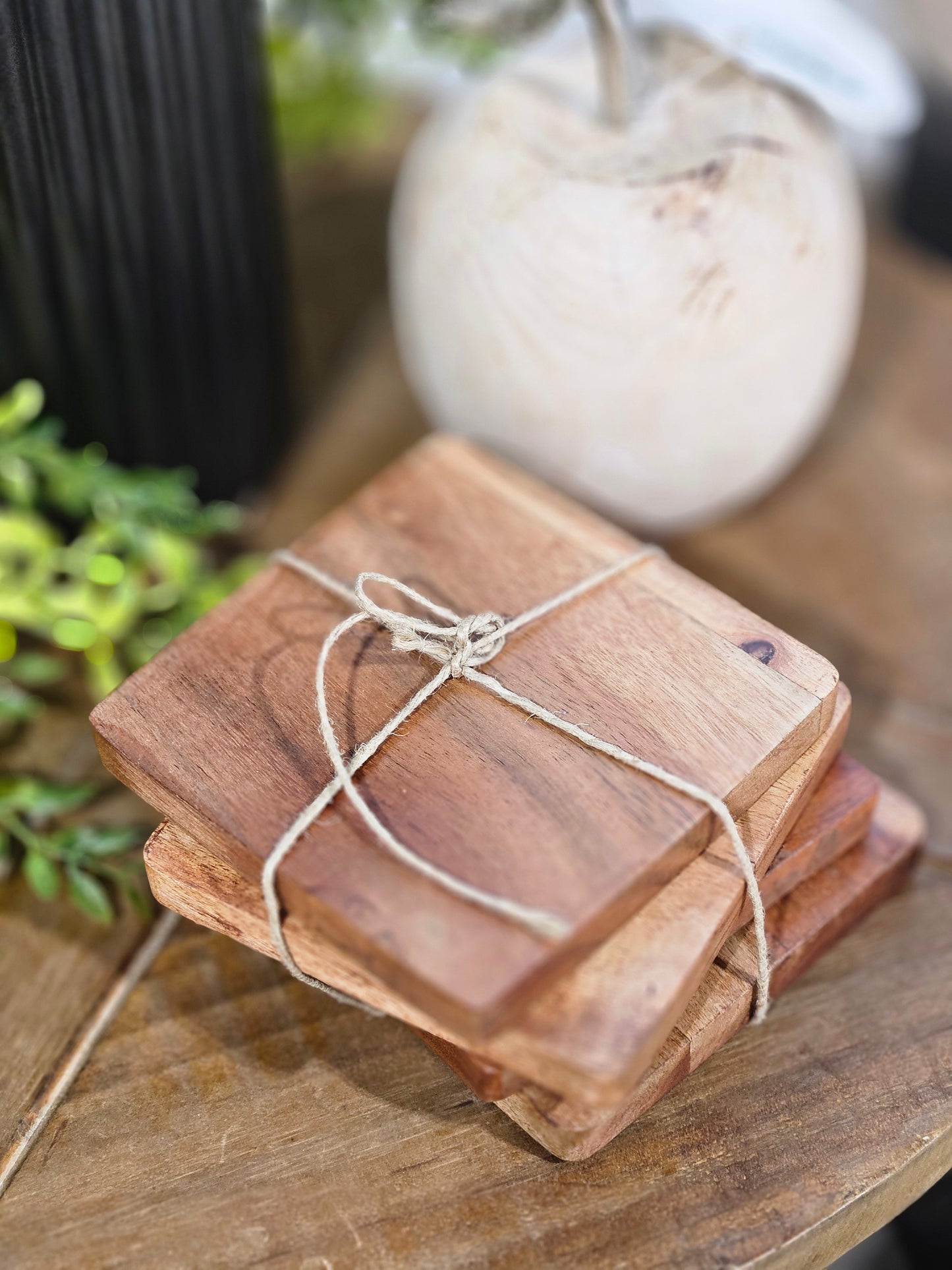Wooden Square Coasters
