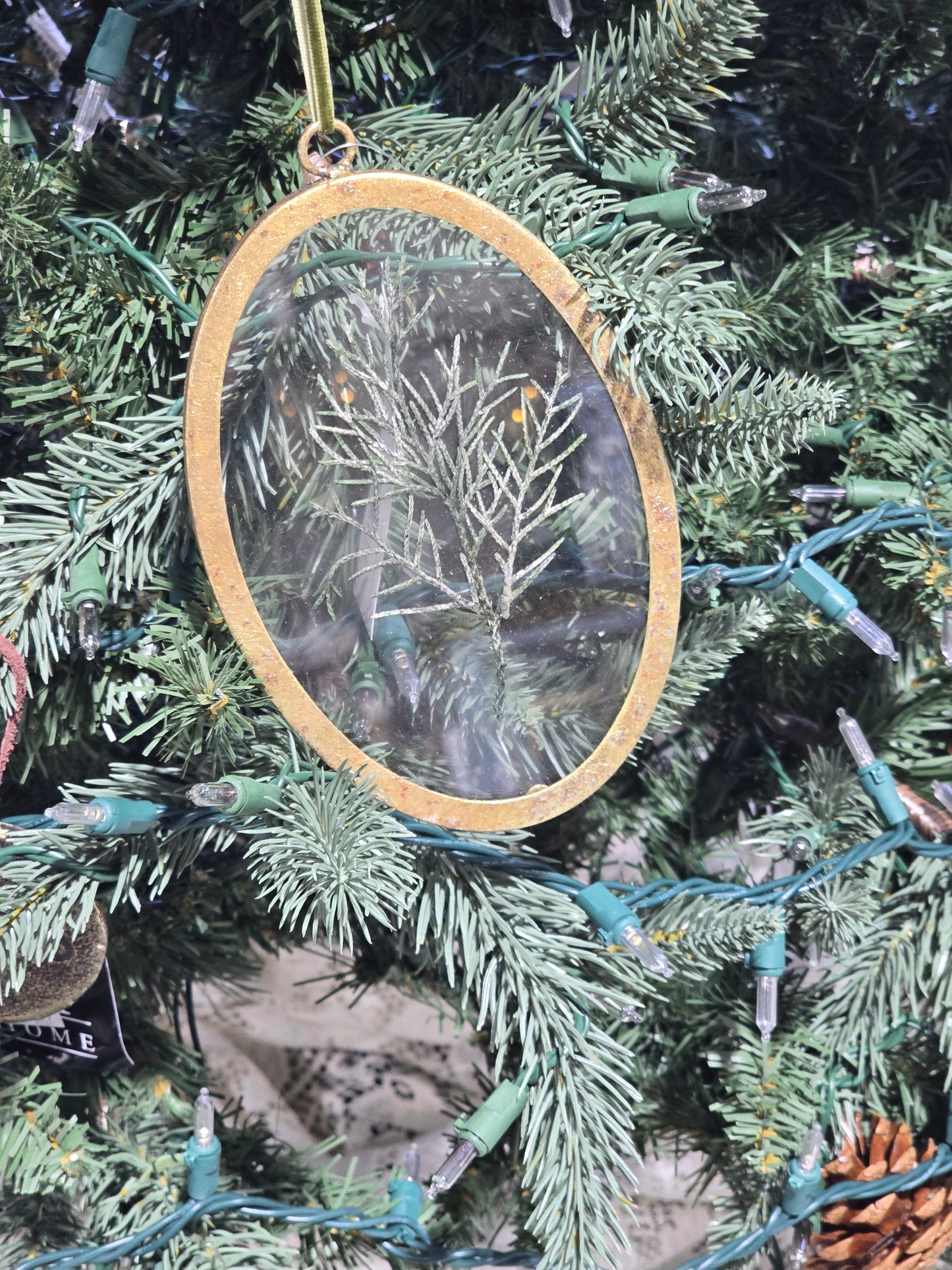 Vintage Petite Pine Ornament