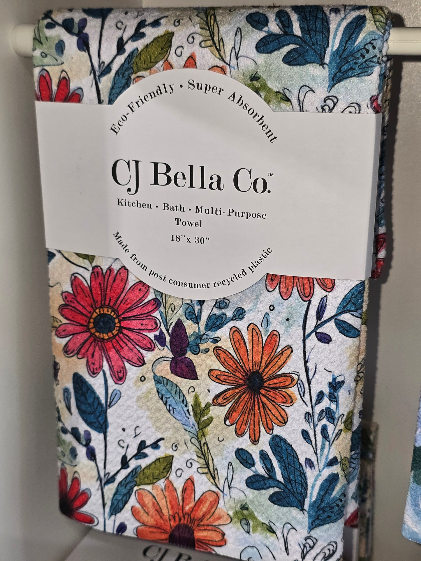 Wildflowers Eco Friendly Towel