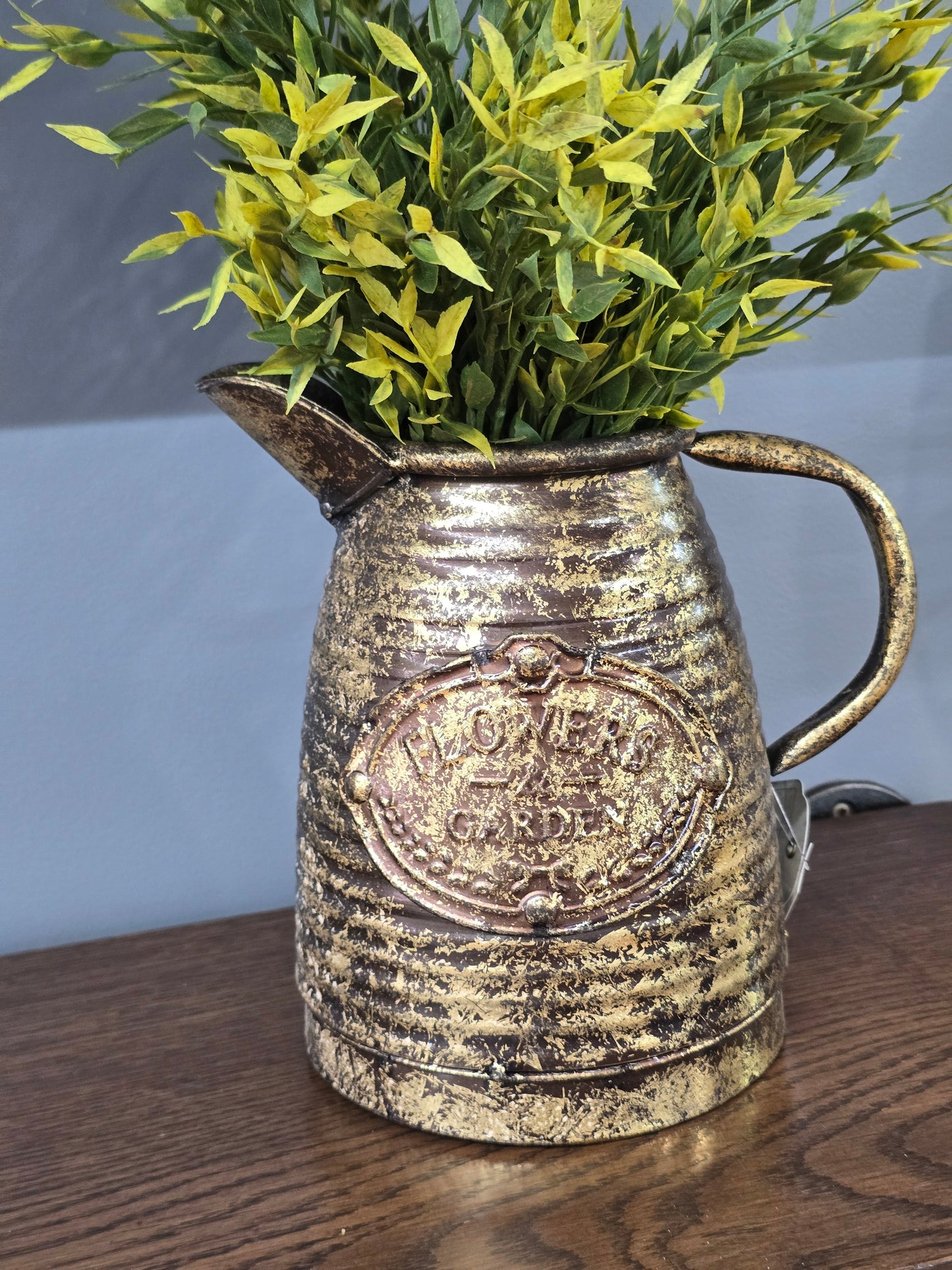 Aged Gold Vase