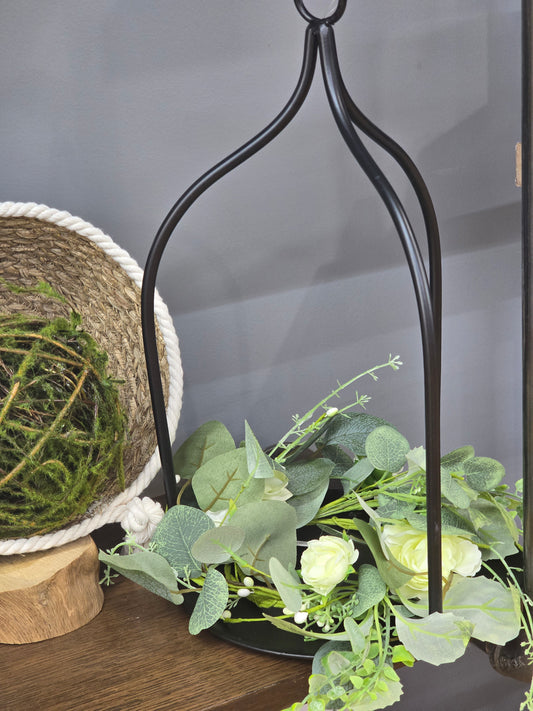 Large Open Metal Lantern