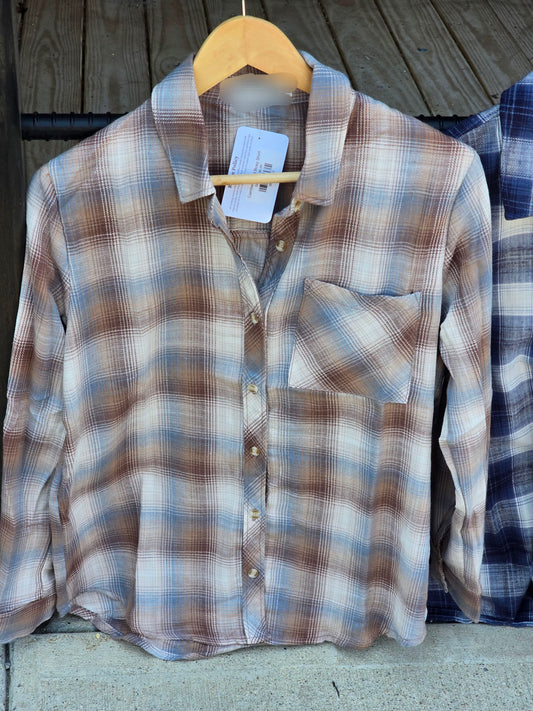 Cambell Plaid Boxy Shirt