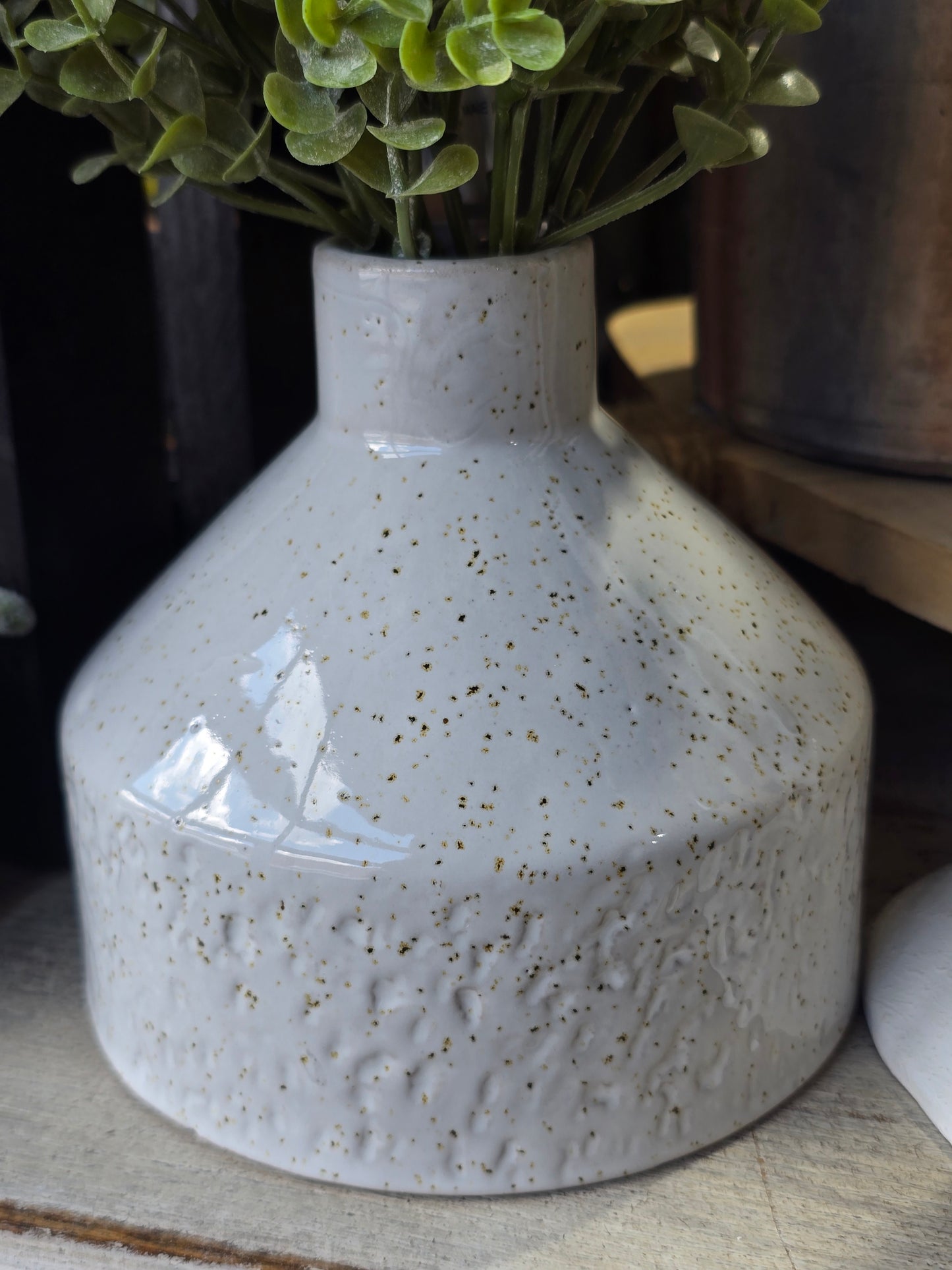 5.51" Stone Bud Vase