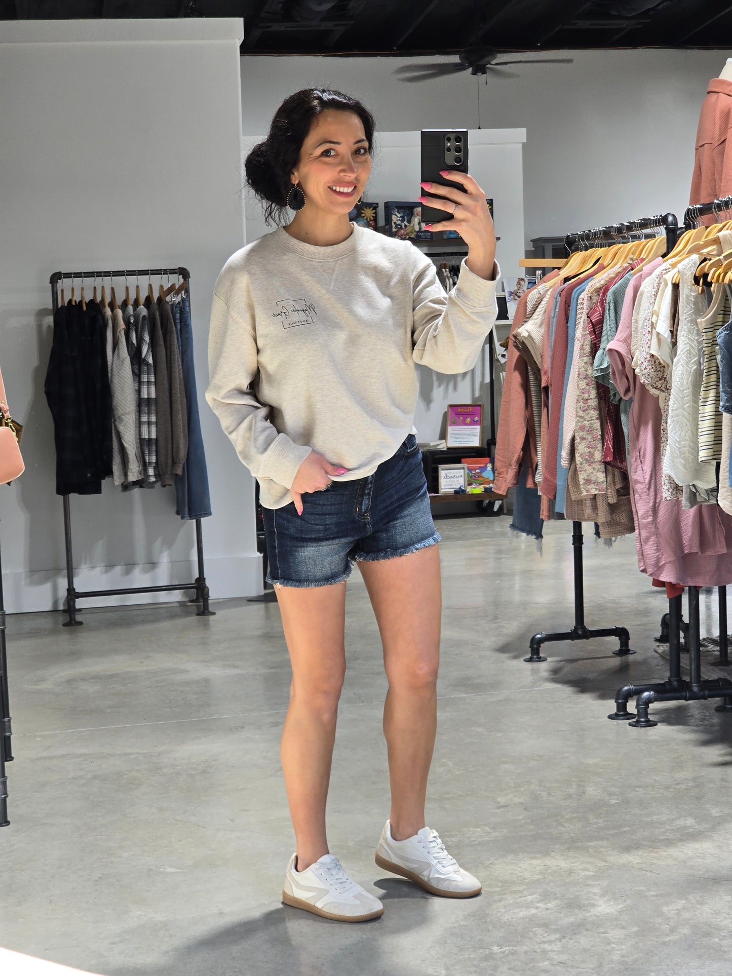 Ella High Rise Shorts