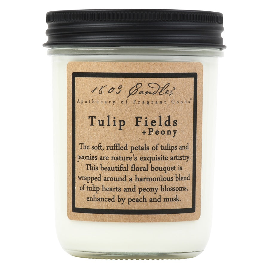 Tulip Fields 1803 Candle