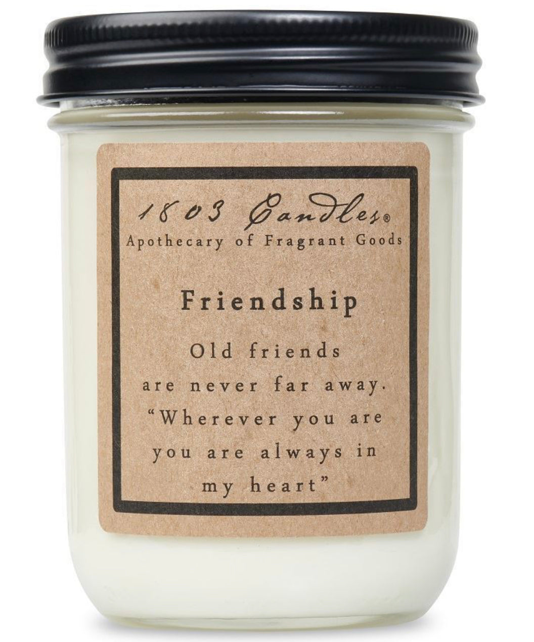 Friendship 1803 Candle