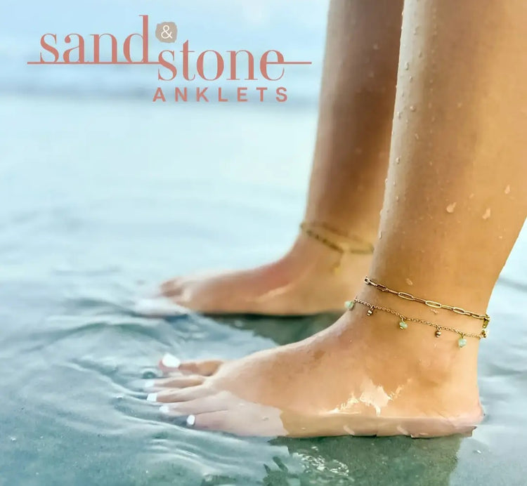 Sand & Stone Anklets