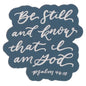 Teal Be Still Magnet