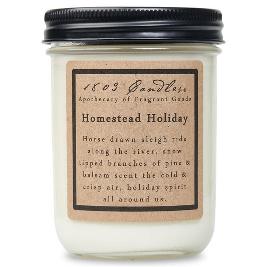 Homestead Holiday-14oz Jar Candle