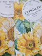 Sunflowers Washcloth