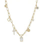 Brutus Gold Charm Necklace