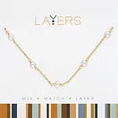 Gold Layers Necklace Options