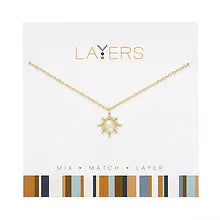 Gold Layers Necklace Options