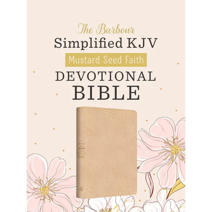 Mustard Seed Faith Devotional Bible—Skjv [Beige Polka Dots]
